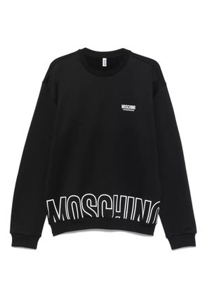 Moschino logo-print sweatshirt - Black