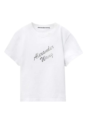 Alexander Wang Shrunken T-shirt - White