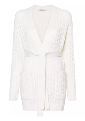 Max Mara Balzac open-front cardigan - White