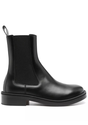 Alexander McQueen leather boots - Black