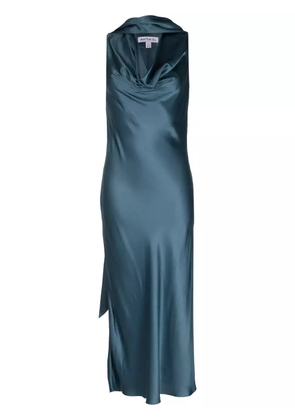 Materiel draped scarf-detail midi dress - Green