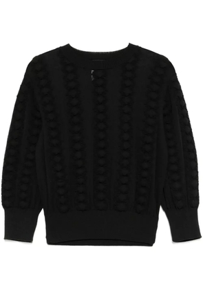 CHANEL Pre-Owned 2000s cotton jumper - BLACK