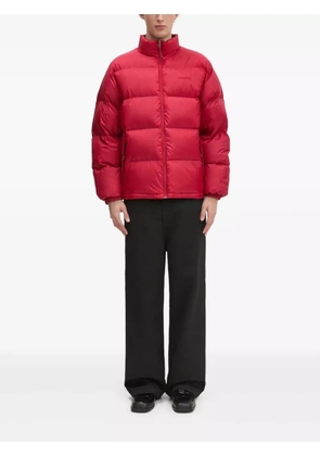 This Is Never That logo-print padded jacket - Red