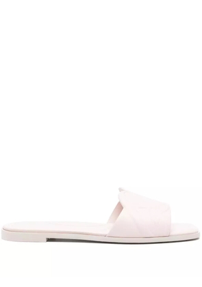Alexander McQueen Pre-Owned logo-embossed sandals - Pink