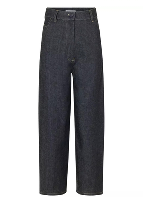 Cecilie Bahnsen Viola straight-leg jeans - Blue