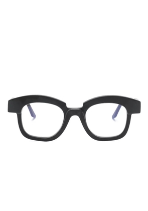Kuboraum Maske K40 geometric-frame glasses - Black