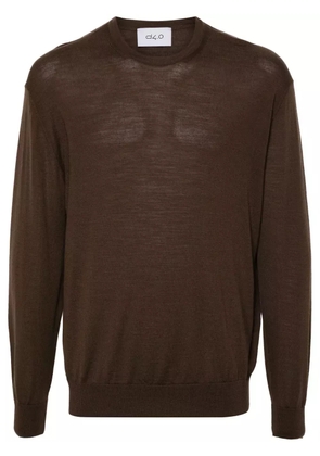 D4.0 wool sweater - Brown