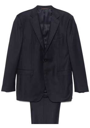 Canali wool suit - Blue