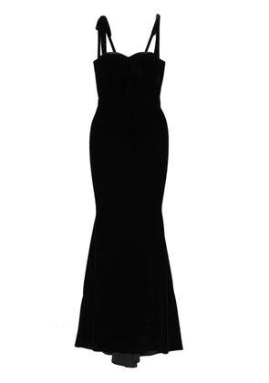 CRISTALLINI Cybele gown - Black