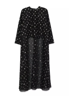 RACIL floral-print dress - Black