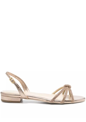 GINISSIMA Daisy sandals - Gold