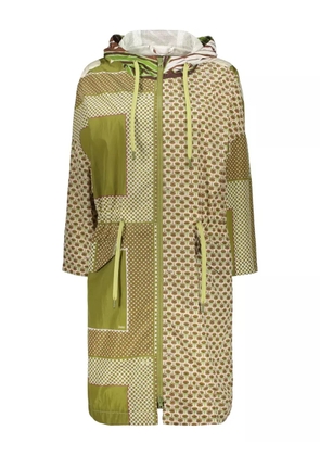 Herno mix-print jacket - Green