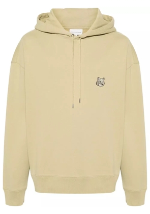 Maison Kitsuné Bold Fox Head-patch hoodie - Neutrals