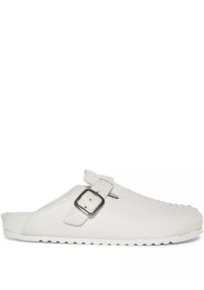The Shoe Surgeon Luxe slippers - White