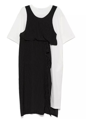 Y's panel detailing dress - White