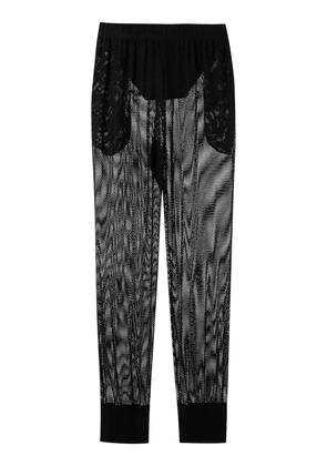 Amir Slama mesh trousers - Black