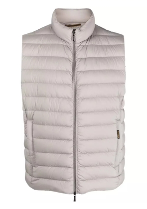 Moorer Calaf-S3 zip-up padded gilet - Neutrals
