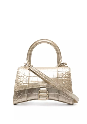Balenciaga XS Hourglass top-handle bag - Gold