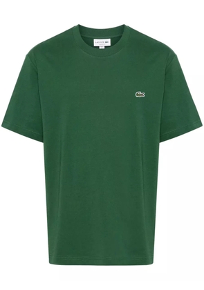 Lacoste logo-patch cotton T-shirt - Green