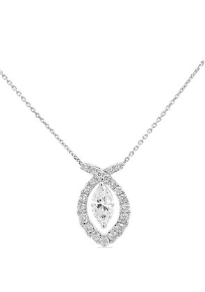 HYT Jewelry 18kt white gold diamond pendant necklace - Silver