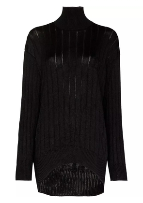 Balenciaga rib-knit jumper - Black