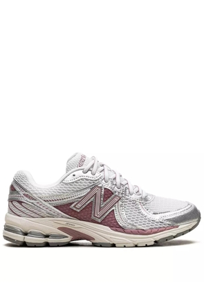 New Balance 860v2 'Northern Lights Pack - Rosewood/Metallic Silver' sneakers - White