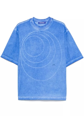 A-COLD-WALL* logo-print T-shirt - Blue