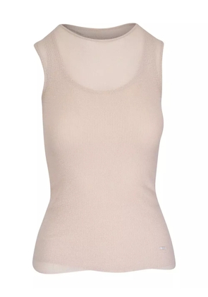 Akris sleeveless top - Neutrals