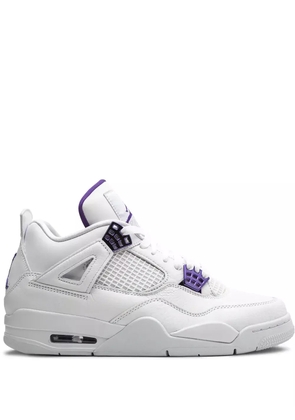 Jordan Air Jordan 4 Retro 'Metallic Pack - Purple' sneakers - White