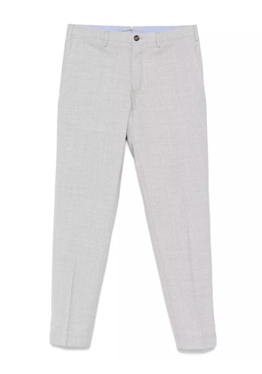 Incotex mélange-effect trousers - Grey