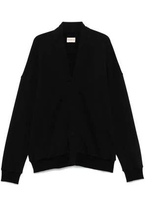 MORDECAI cotton cardigan - Black