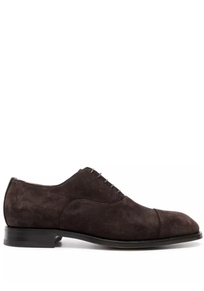 Scarosso Salvatore suede oxford shoes - Brown