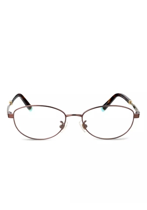 Tiffany & Co Eyewear oval-frame glasses - Gold