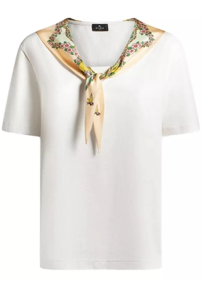 ETRO cotton t-shirt - White