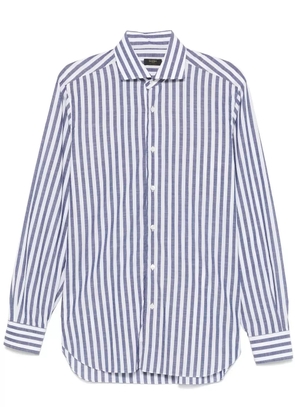 Barba striped shirt - Blue