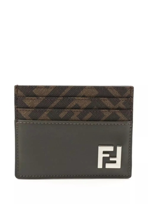 Fendi Pre-Owned 2020s FF-patterned cardholder - Green
