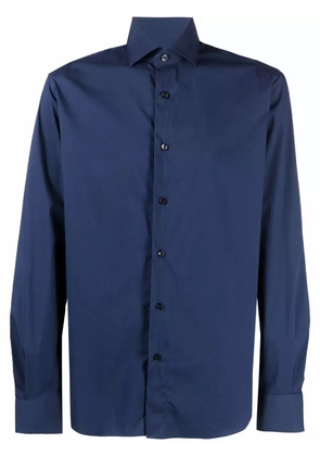Xacus long-sleeve regular fit shirt - Blue