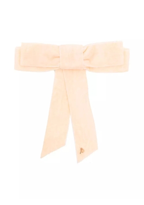 Parlor velvet hair clip - Orange