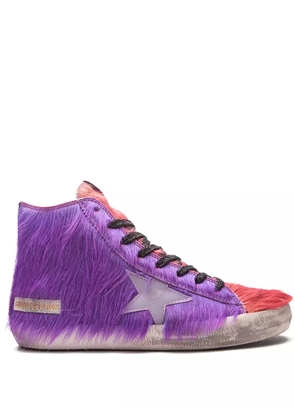 Golden Goose Francy high-top sneakers - Purple