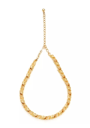 Saint Laurent Pre-Owned multi-chain necklace - Gold