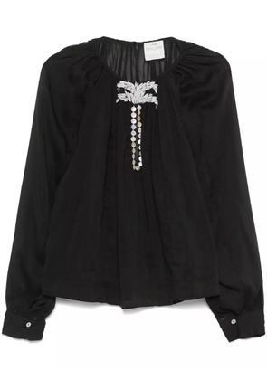 Forte Forte bead-embellished blouse - Black