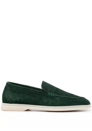 Scarosso Ludovica suede loafers - Green