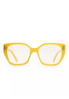 Family Affair square-frame glasses - Yellow
