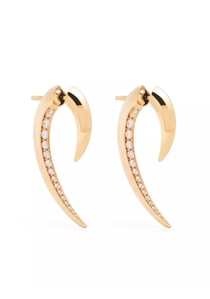 Shaun Leane 18kt rose gold Hook diamond earrings