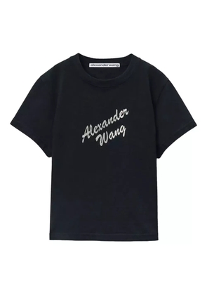 Alexander Wang Shrunken T-shirt - Black