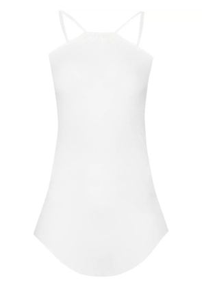 Rick Owens Scorpio ribbed-knit tank top - White