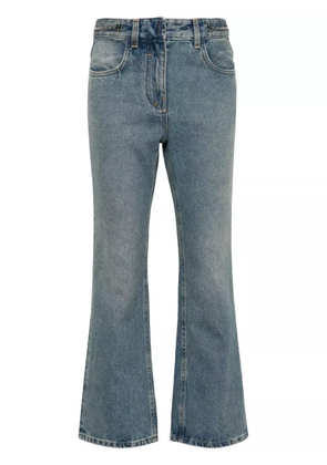 Givenchy bootcut chain-detail jeans - Blue