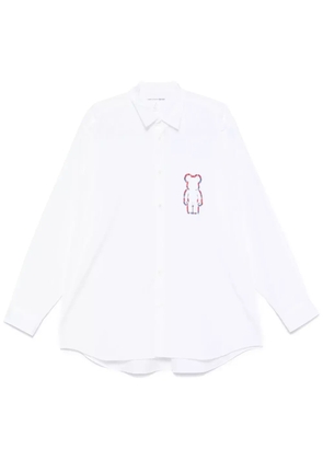 Comme Des Garçons Shirt x Medicom Toy logo-print shirt - White