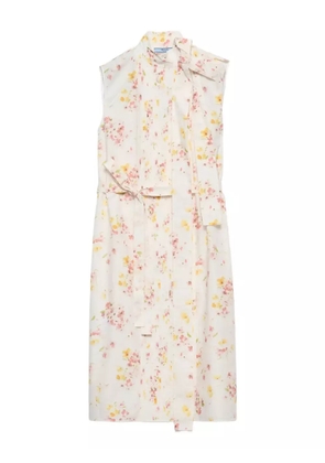 Prada floral-print dress - Pink