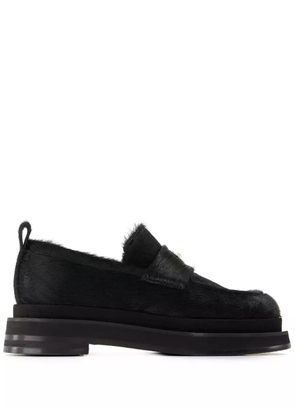 Simone Rocha Heart Toe loafers - Black